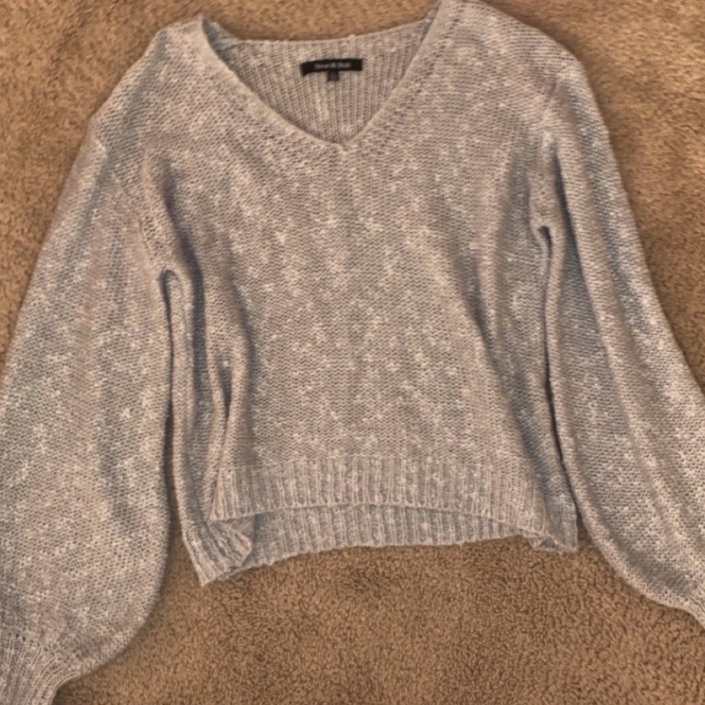 Balloon Sleeve Sweater